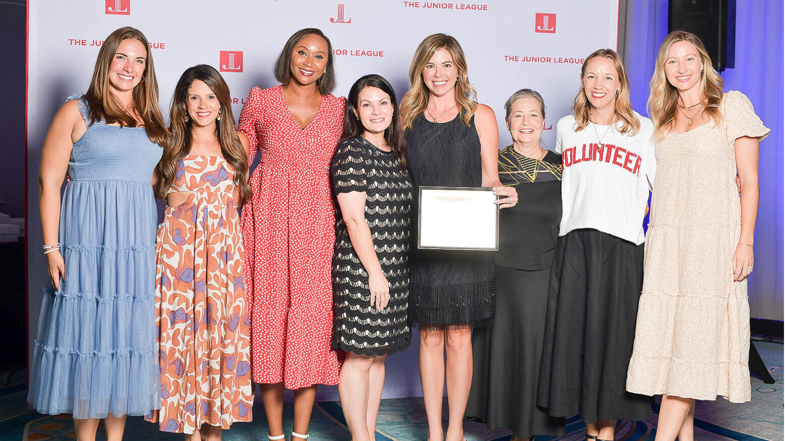 Women with AJLI awards at 2026 annual conference